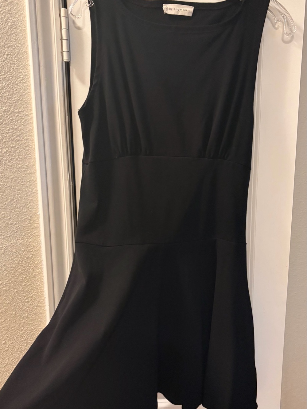By Together Black Sleeveless Mini Dress